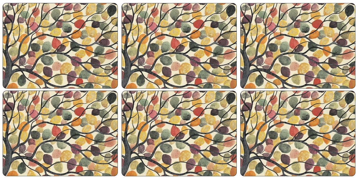 Pimpernel Dancing Branches Placemats - Set of 6