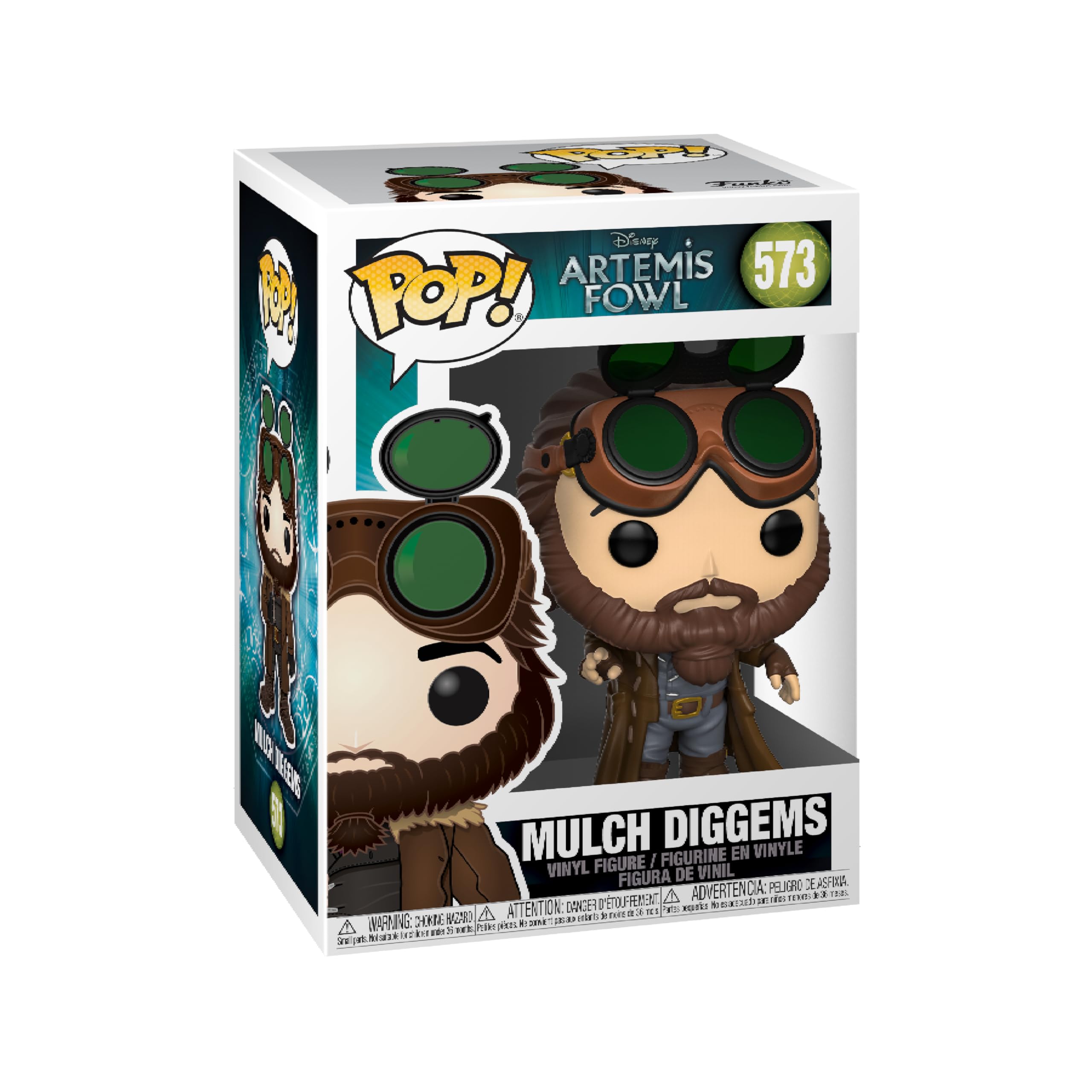 Funko POP! Games: Artemis Fowl - Mulch Diggems Sequoia - Collectable Vinyl Figure - Gift Idea - Official Merchandise - Toys for Kids & Adults - Movies Fans - Model Figure for Collectors and Display