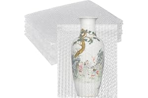 APOCHON 14 Pack Clear Bubble Out Bag Pouches,18 x 22 inch Large Bubble Bag for Extra Protection,Double Walled Shockproof Bubble Cushioning Wrap Bag Pouches for Storage,Shipping,Moving,Packing Supplies