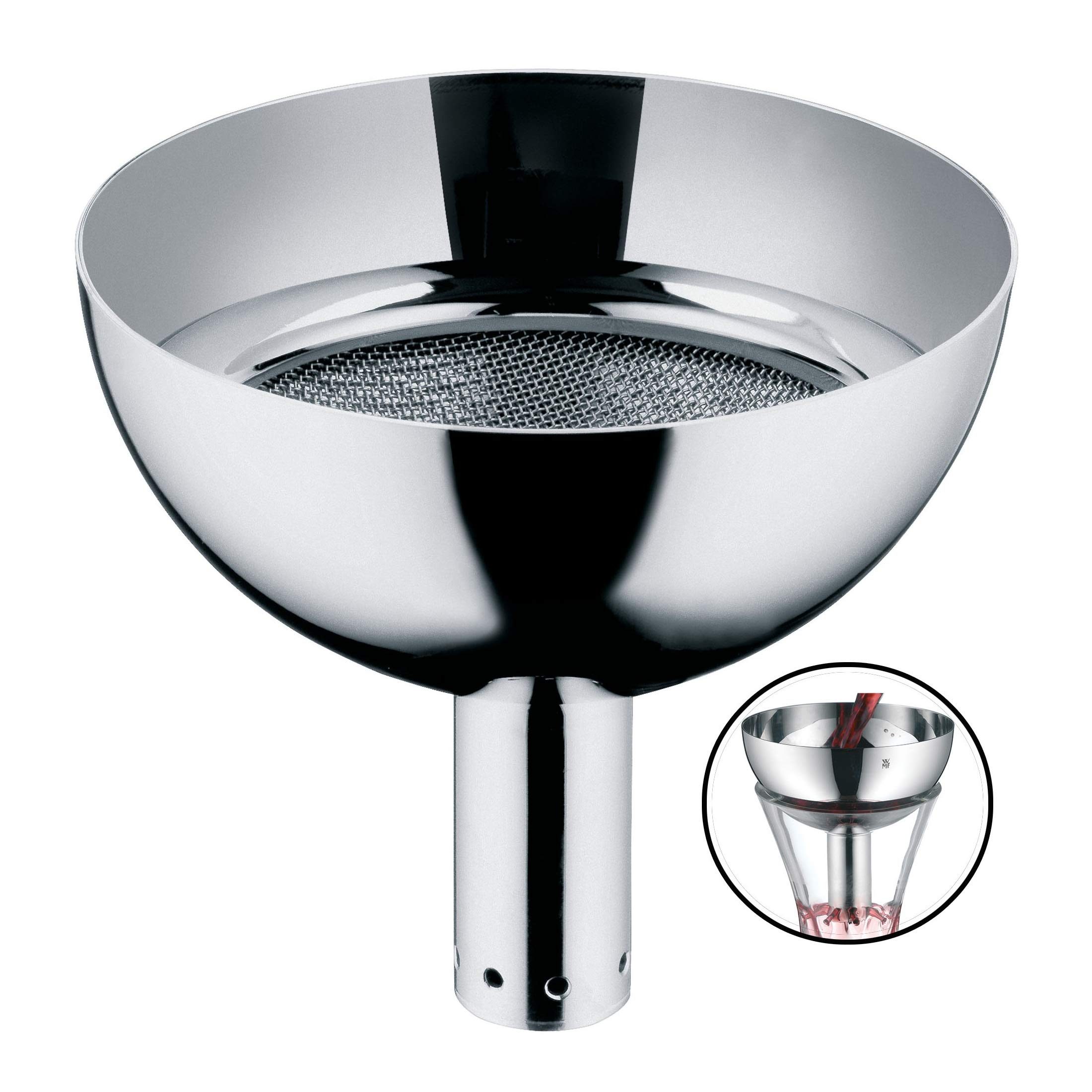 WMF Vino 0658446040 Decanting Funnel, Stainlesssteel