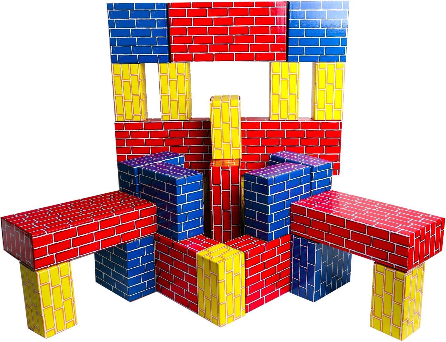 Tenby Living 40-Pack Extra-Thick Cardboard Building Blocks