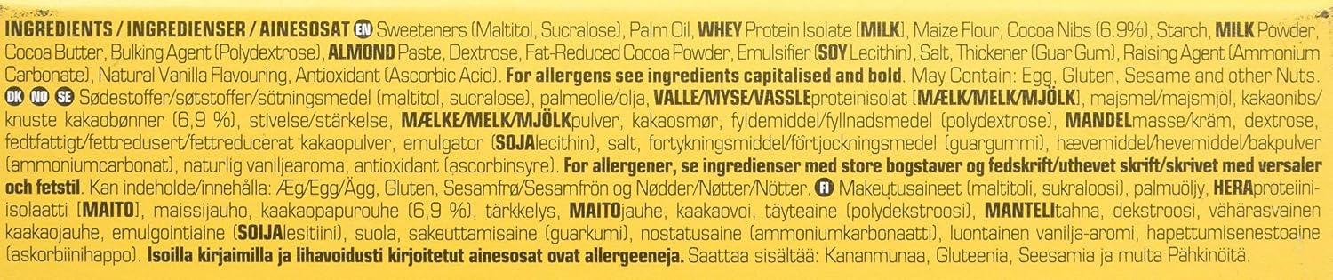 Nutramino Nutra-Go Low Sugar Protein Wafer, Vanilla, 12 x 39 g - Image 5