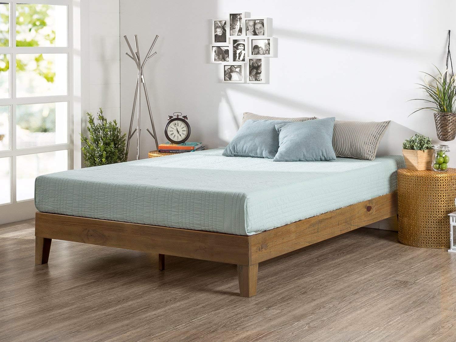 Best brown platform bed frame full