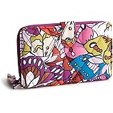 Vera Bradley womens Large Tab Wallet, Nylon | Large, Tab