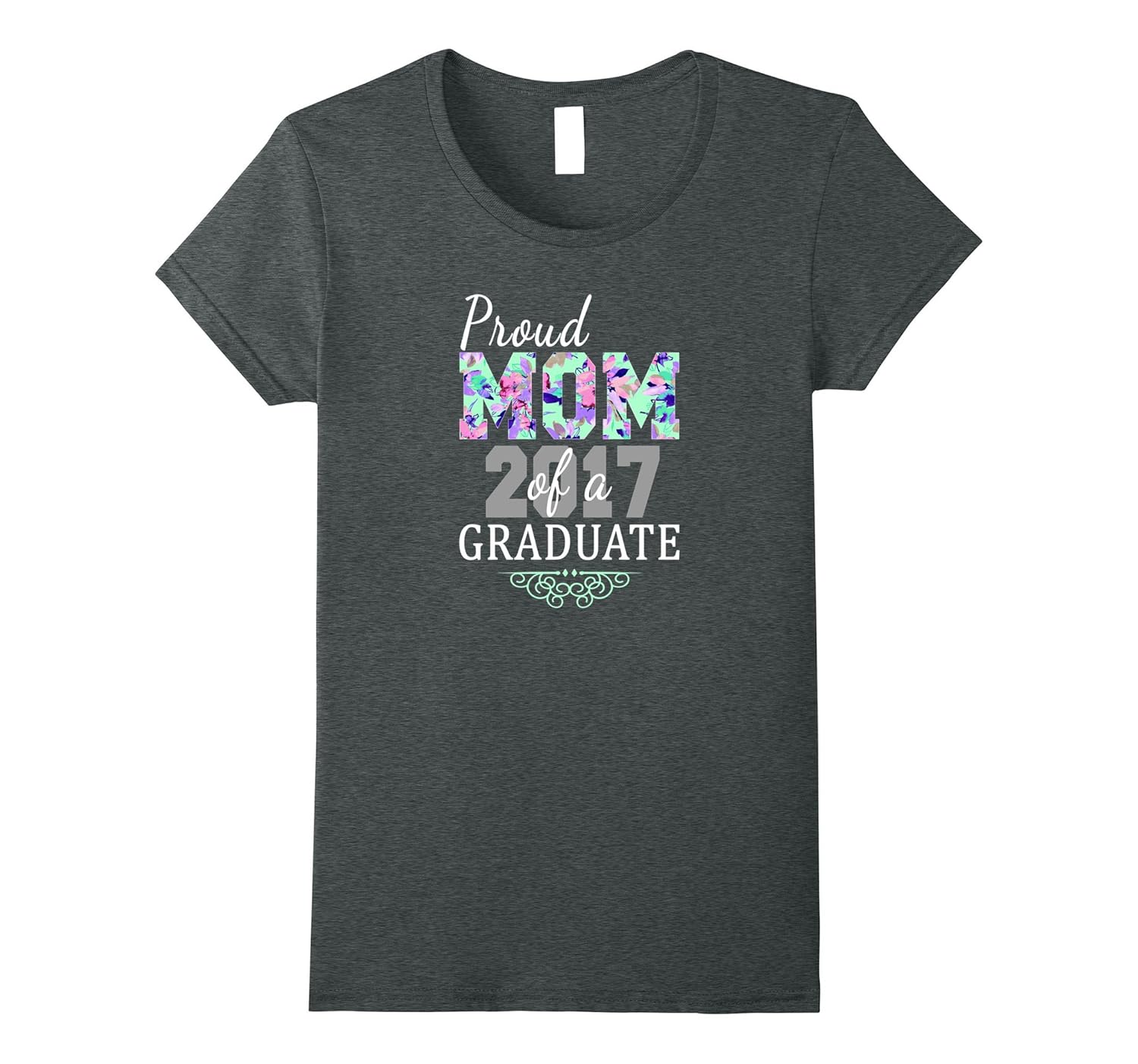 Proud Mom of a Class of 2017 Graduate Shirt Graduation main image 1