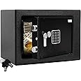 Home Security Electronic Lock Box - Safe with Mechanical Override ...