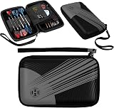 Harrows Blaze Pro 6 Dart Case Protective EVA Holds 6 Darts Fire Grey view 5