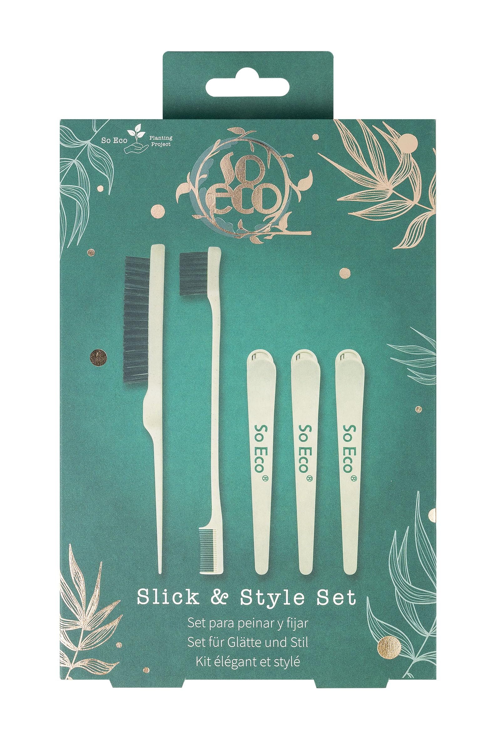 So Eco Hair Styling Set - Green - Slick & Style