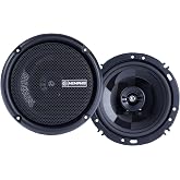 Memphis PRX602 Power Reference Series 6.5" 2-Way Coaxial Speakers with Swivel Tweeters - Pair