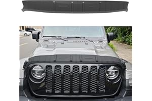 TIEZFUL Hood Deflector Fit for Jeep Wrangler JL 2018-2026 & Gladiator JT 2020-2026 Accessories Hood Protector Bug Deflectors 