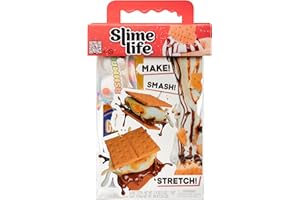 Slime Life S'Mores DIY Slime Kit - Unboxing Ingredients to Make, Smash, and Stretch Your Food Slime, Ages 8+