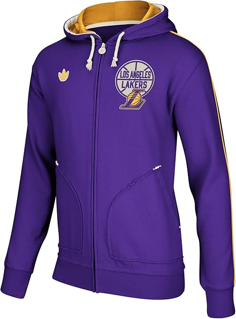 Adidas Nba Los Angeles Lakers Springfield Full Zip Hoodie Xx Large Amazon Co Uk Sports Outdoors