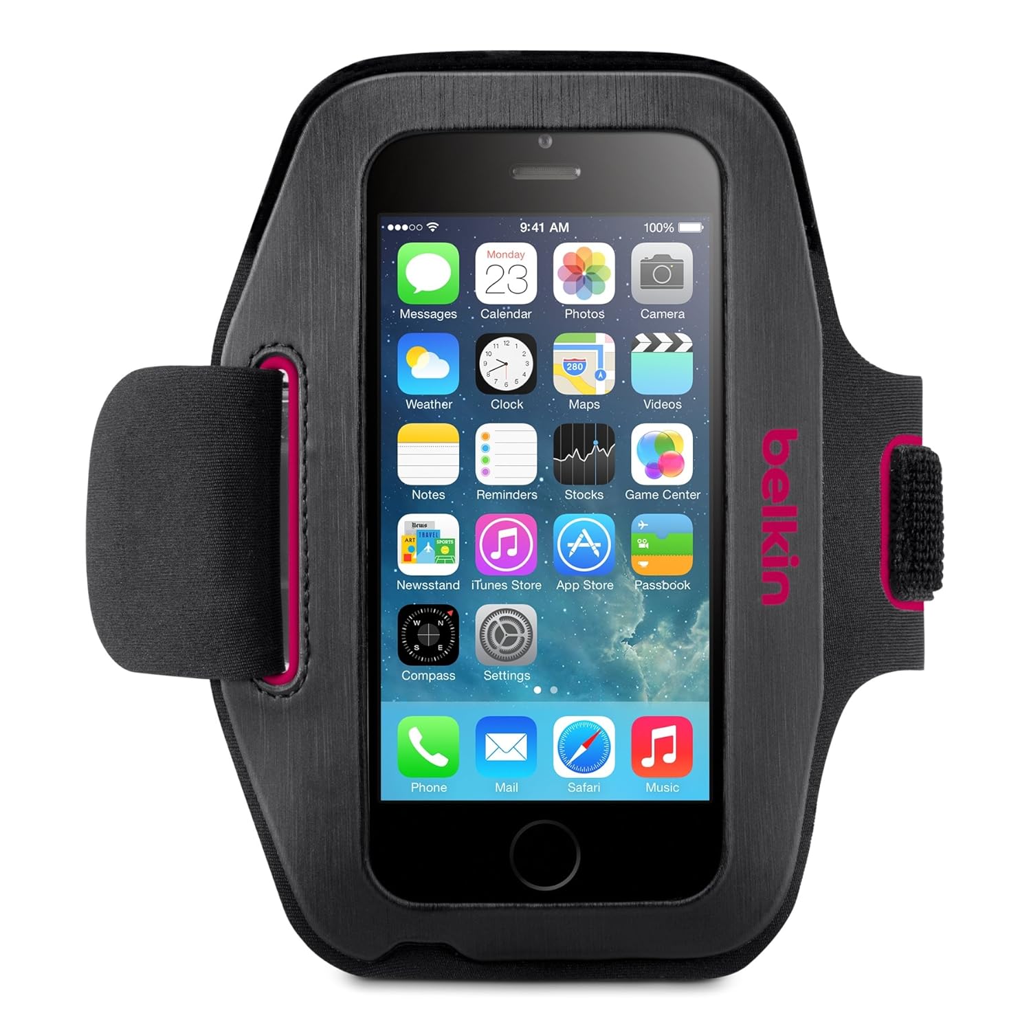 Belkin SportFit Fitness Armband for iPhone 6 and iPhone 6s Pink