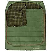 Naturehike 0 Degree 30 Degree Flannel Two Person Sleeping Bag with Pillows for Adults, Couples & Family, Queen Size Doublewide Double Sleeping Bag 2 Person for All Seasons Camping Hiking