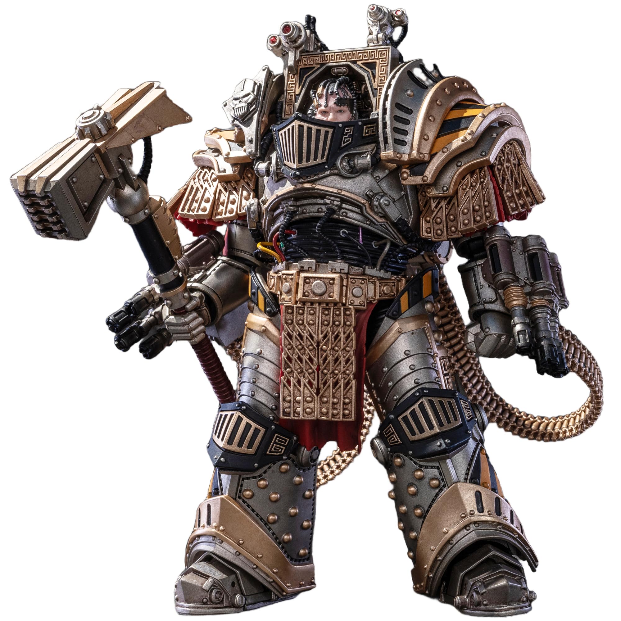 TOYVERSE JOYTOY 1/18 Warhammer The Horus Heresy, Iron Warriors Perturabo Primarch of The lVth Legion, Movable Joints Character Model