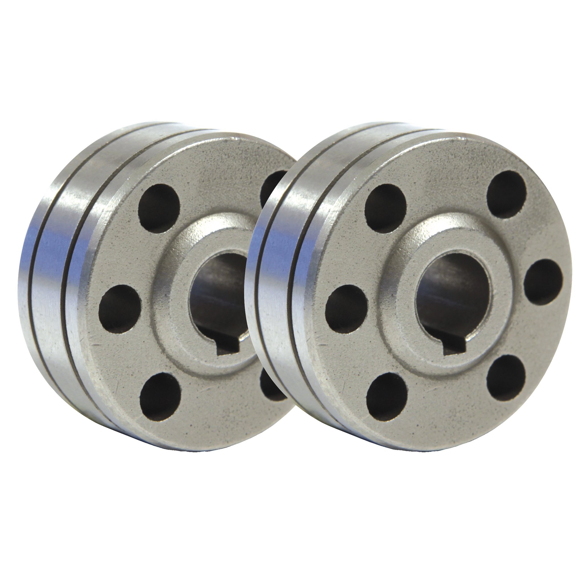 GYS- Set of 2 Drive Rolls Type B - Ø 1/1.2 - Steel