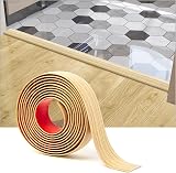 Art3d Self Adhesive Vinyl Floor Transition Strip 4 ft Aspen Yellow 1.57in