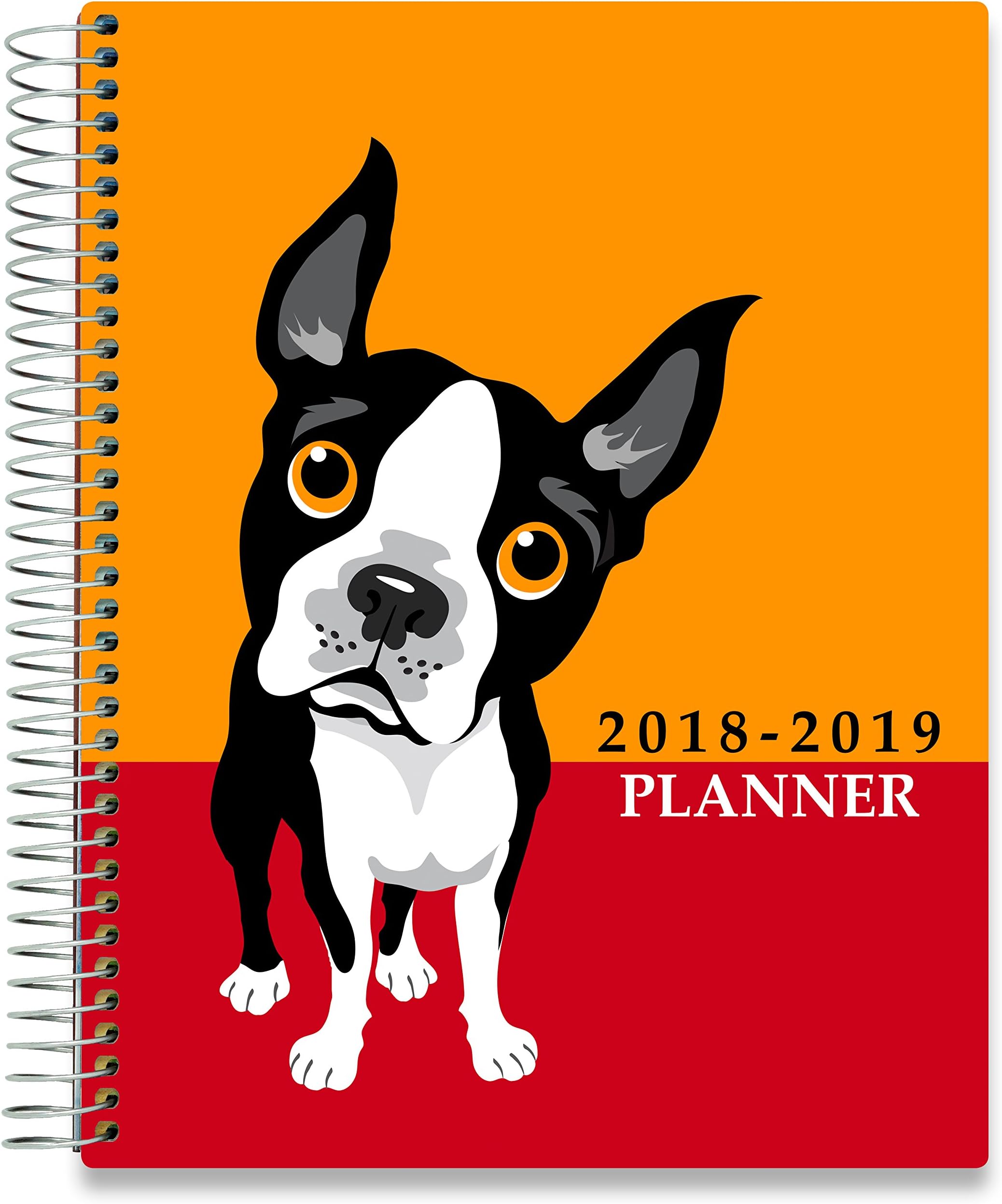 Tools4Wisdom 2019 Diary Planner A4-2019 Calendar Year - 3-in-1 Week to View Daily Weekly Monthly Hardback Organiser with Planner Stickers