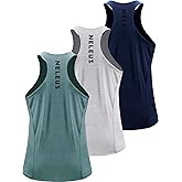 NELEUS Men's 3 Pack Running Tank Top Dry Fit Y-Back Athletic Workout Tank Tops
