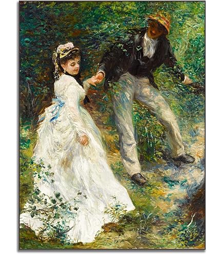 Pierre-Auguste Renoir、BUSTE、海外版超希少レゾネ Amazon.com: Pierre Auguste Renoir In the Garden Realism Romantic