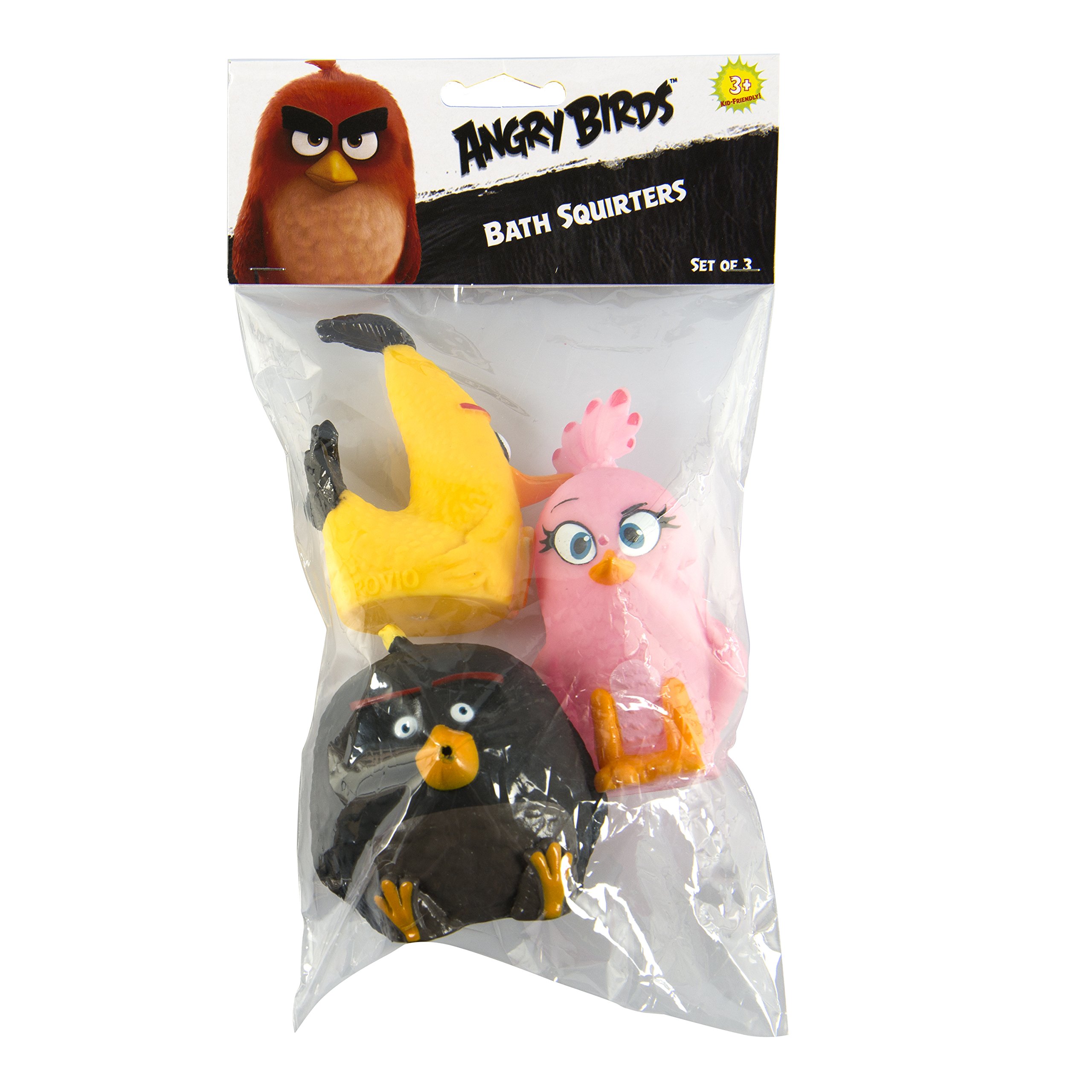 Galleon Angry Birds Water Squirters Great For Bath Or Pool 3pack