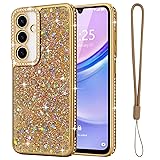 Lafunda for Samsung Galaxy A15 Case Glitter, Luxury