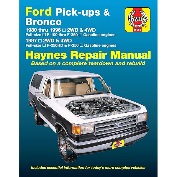 Ford F-100/f-150 Pickup 1953-1996: 