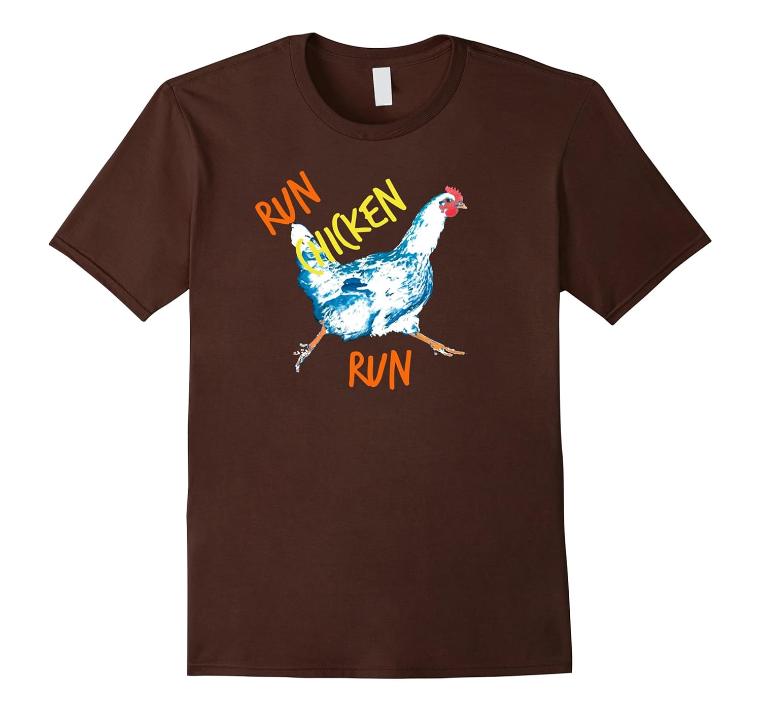 Run Chicken Little Run Color Laday Premium Art Tshirt 65RT Rateeshirt