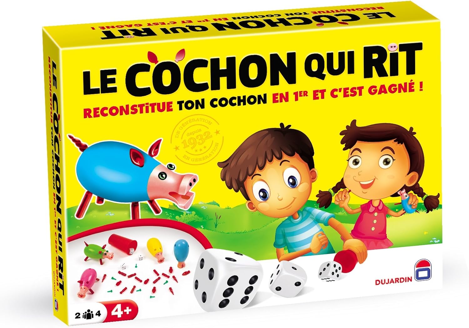couverture de : Le cochon qui rit 