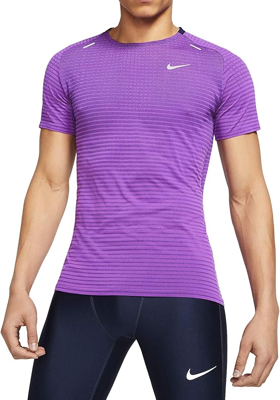 Amazon Co Jp ナイキ テックニット ウルトラ メンズ ランニングショーツ スリーブトップ Tシャツ Cj5344 551 S パープル 服 ファッション小物