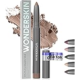 Wonderskin IYKYK Eyeshadow Stick - Longwear Eye Shadow Sticks, Budge-Proof and Waterproof Matte Eyeshadow Stick with Built-in Sharpener (Mink)