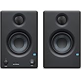 PreSonus Eris E3.5-3.5" Near Field Studio Monitors (Pair) – Powered Desktop Speakers for Music Production, Studio-Quality Recording, and Active Media Reference