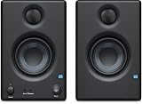 PreSonus Eris E3.5-3.5" Near Field Studio Monitors (Pair) – Powered Desktop Speakers for Music Production, Studio-Quality Recording, and Active Media Reference