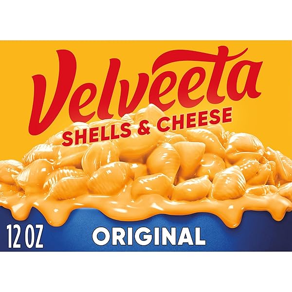 VELVEETA SHELLS AND CHEESE MAC, 1 BOX, FOR...