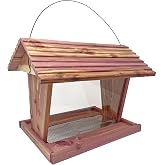 Large Ranch Cedar Bird Feeder - Made in USA