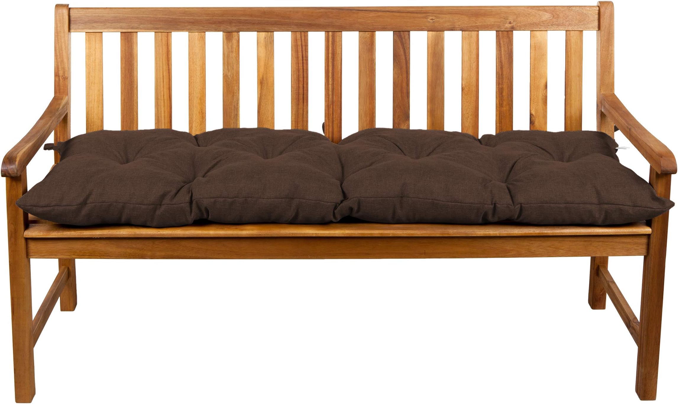 gutekissen Bench cushion Patio Lawn Bench or Swing Garden Furniture LS (160x30, Brown 7)