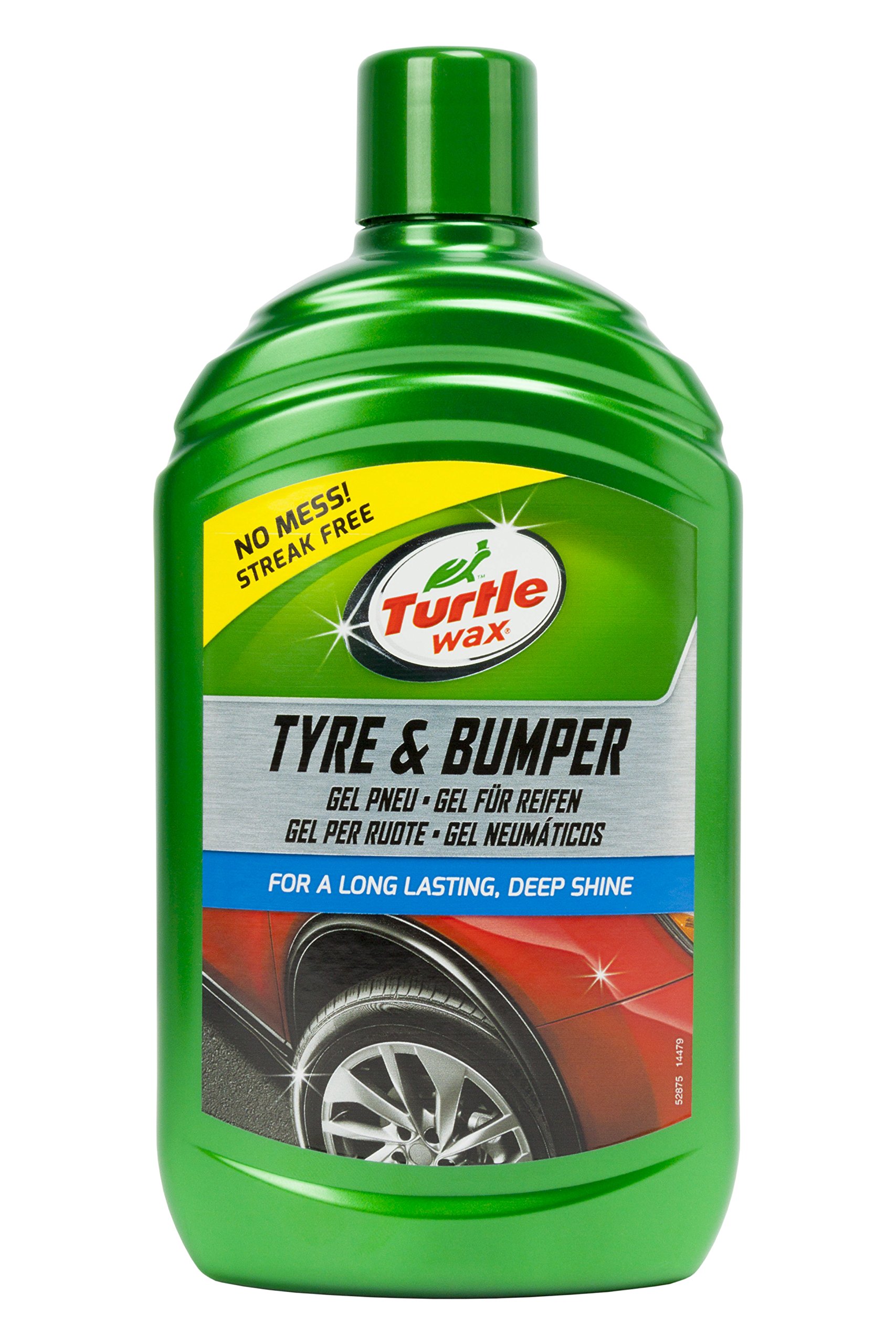 Turtle Wax 53144 Wet & Black Tyre Dressing & Car Bumper Plastic