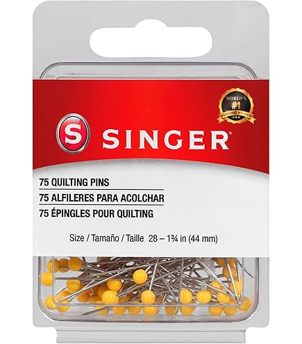 Amazon.com: SINGER 07050 Pearlized Head Straight Pins, Size