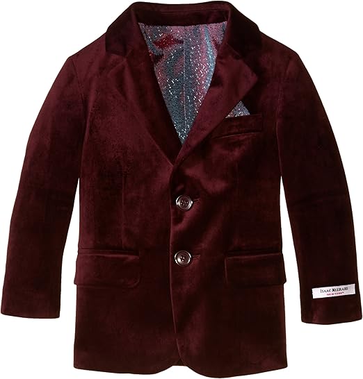 Isaac Mizrahi Little Boys' SingleBreasted Velvet Blazer Buy Online at