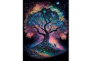 Aestalrcus Tree of Life Paint by Numbers Kit for Adults,Tree of Life Acrylic Adults Paint by Numbers,Tree of Life Paint by Number for Adults Canvas for Home Wall Decoration and Gifts 20X16inch