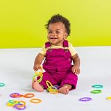 Bright Starts Lots of Links Rings Toys Stroller Carrier 24 Pcs BPA-Free 0 view 8