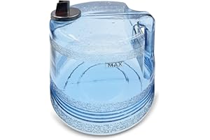 xcivi 1 Gallon/ 4L Water Container for Distiller, Replacement Collection Bottle, Portable Plastic Gallon Pot Water Canteen, Compatible with Megahome and Other Countertop Water Distiller