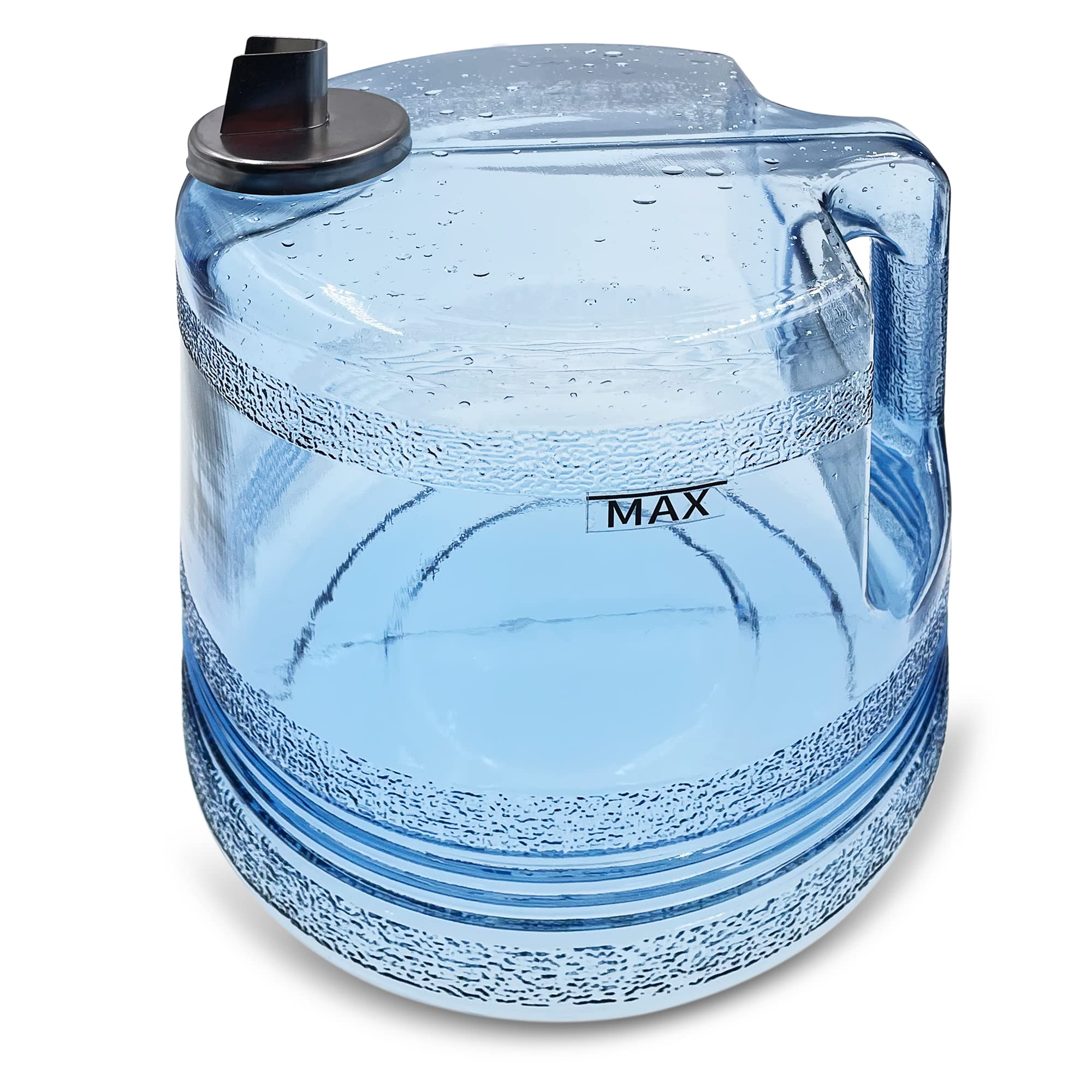 Photo 1 of xcivi 1 Gallon/ 4L Distiller Water Container, Replacement Collection Bottle, Portable Plastic Gallon Pot Canteen, Compatible with Megahome and Other Countertop Water Distillers