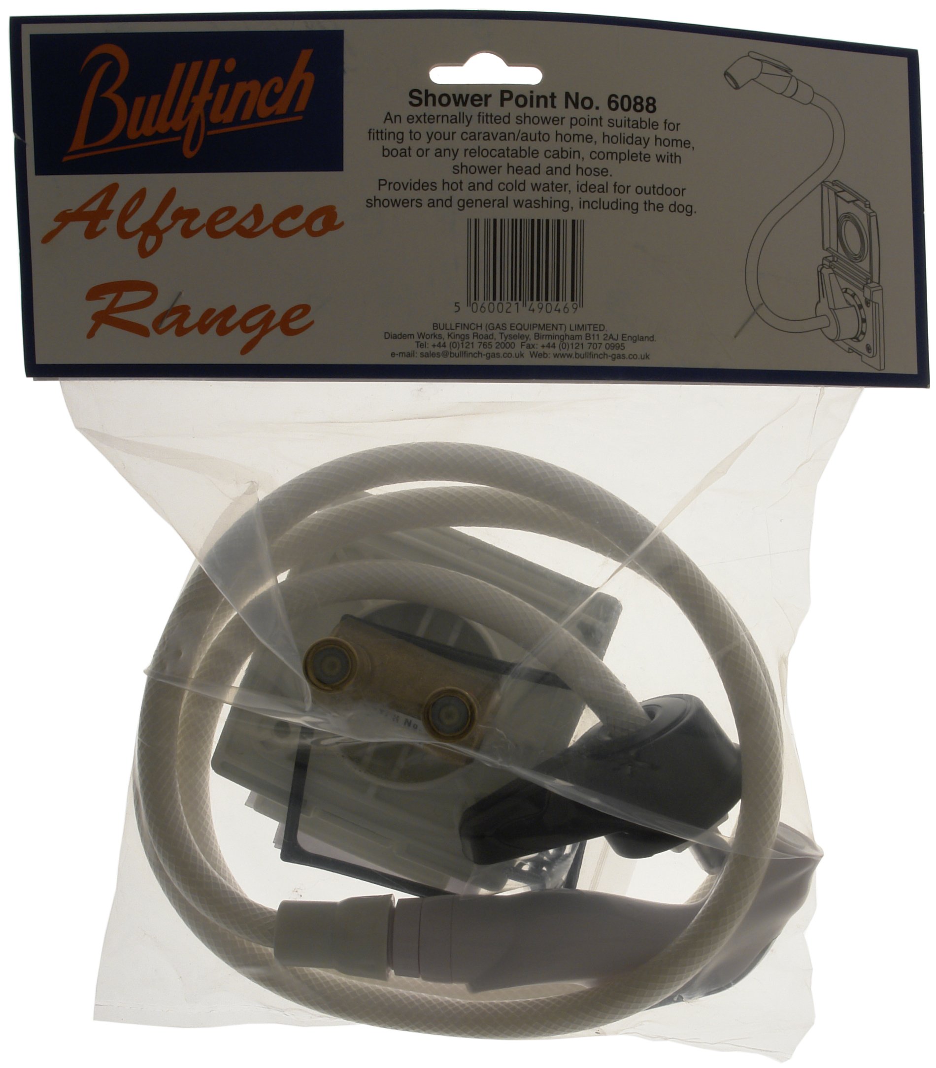 Bullfinch 608801 Shower Utility Point, White