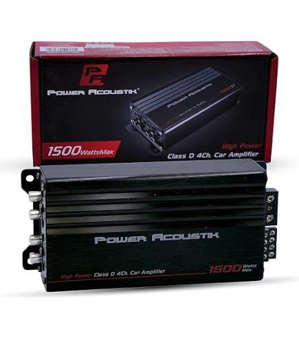 Amazon.com: Power Acoustik EG1-2500D 2500W Class D Monoblock