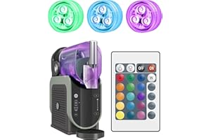 Casaletto LED Capsule Lights for Ninja Slushi FS301/FS300, 16 Colors &4 Modes and No Installation, RGB Waterproof Light for Ninja Slushi Machine Accessories