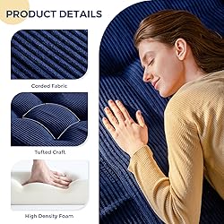 MAXYOYO Tri-Fold Mattress, 6 Inch Tufted Folding