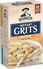 Quaker Instant Grits, Butter, 0.98oz Packets, (10 Pack)