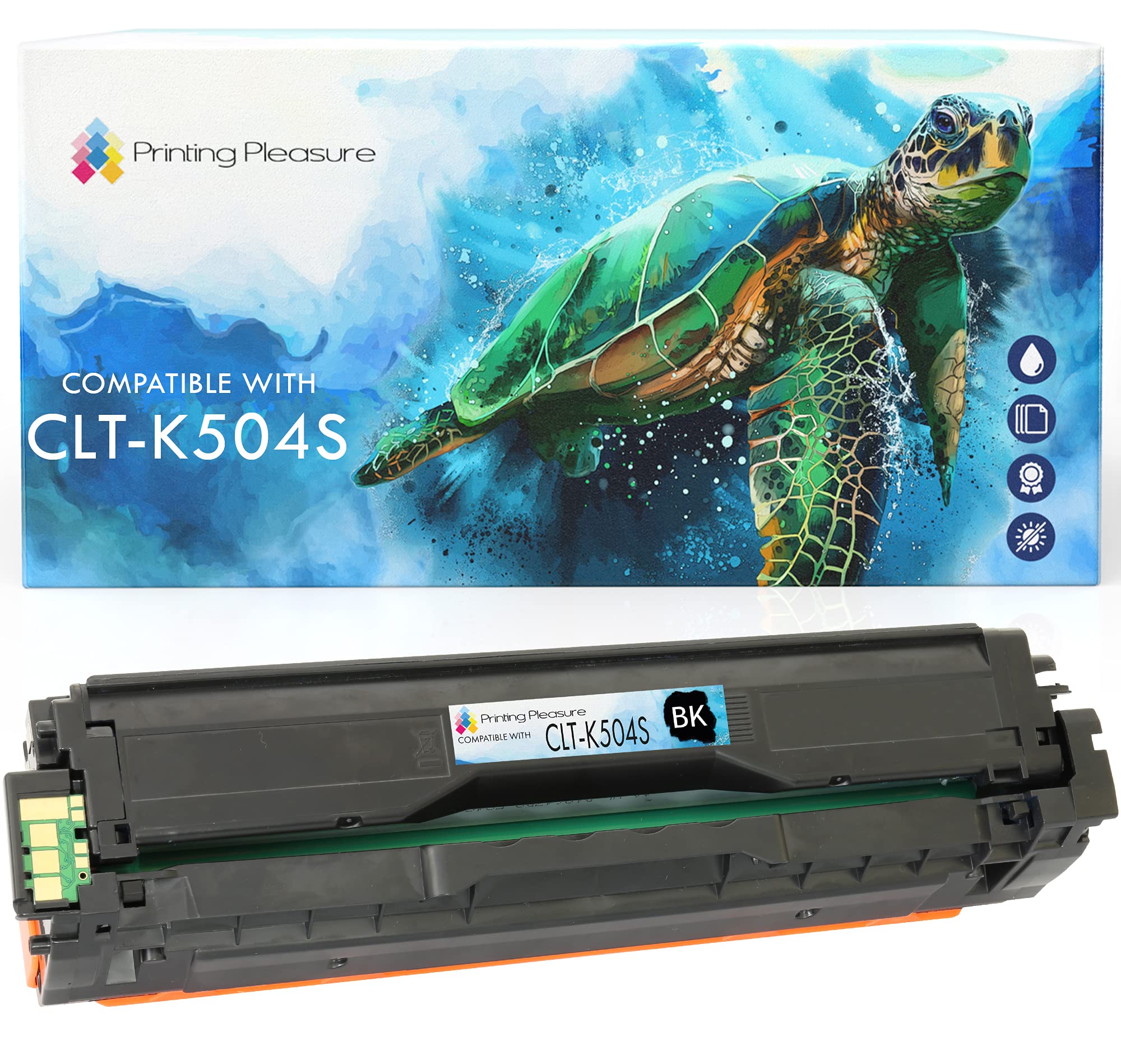Compatible Toner Cartridge for Samsung CLP-415N CLP-415NW CLX-4195FN CLX-4195N CLX-4195FW Xpress C1810W C1860FN C1860FW - Black, High Yield