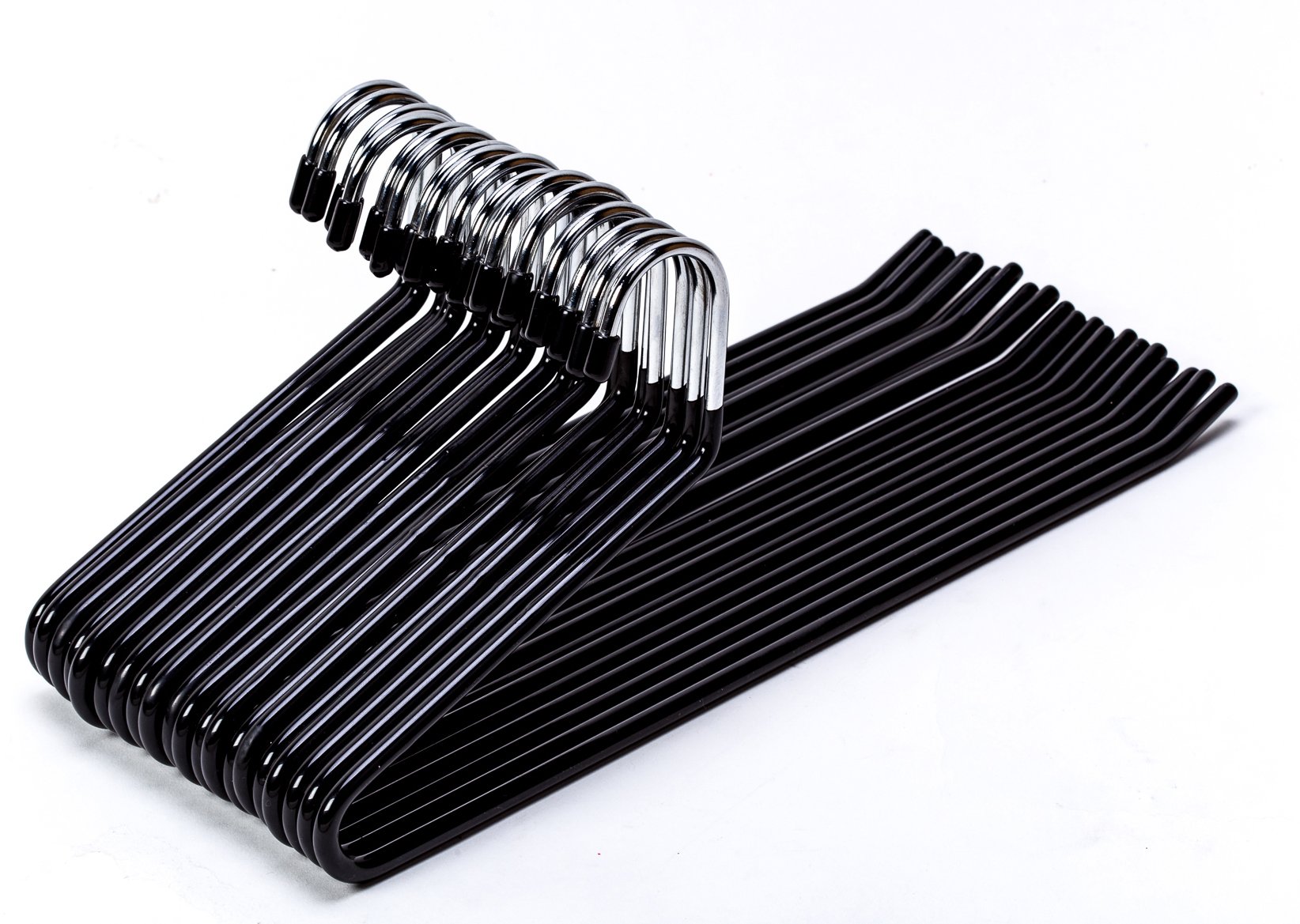 Bekith 20 Pack Slack Pant Hangers, Open Ended Easy Slide ...